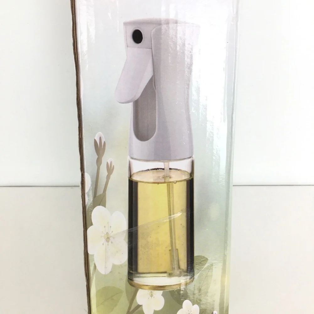 Professional Oil Sprayer for‎ Cooking, Olive Oil Mister, Glass Spray Bottle NEW